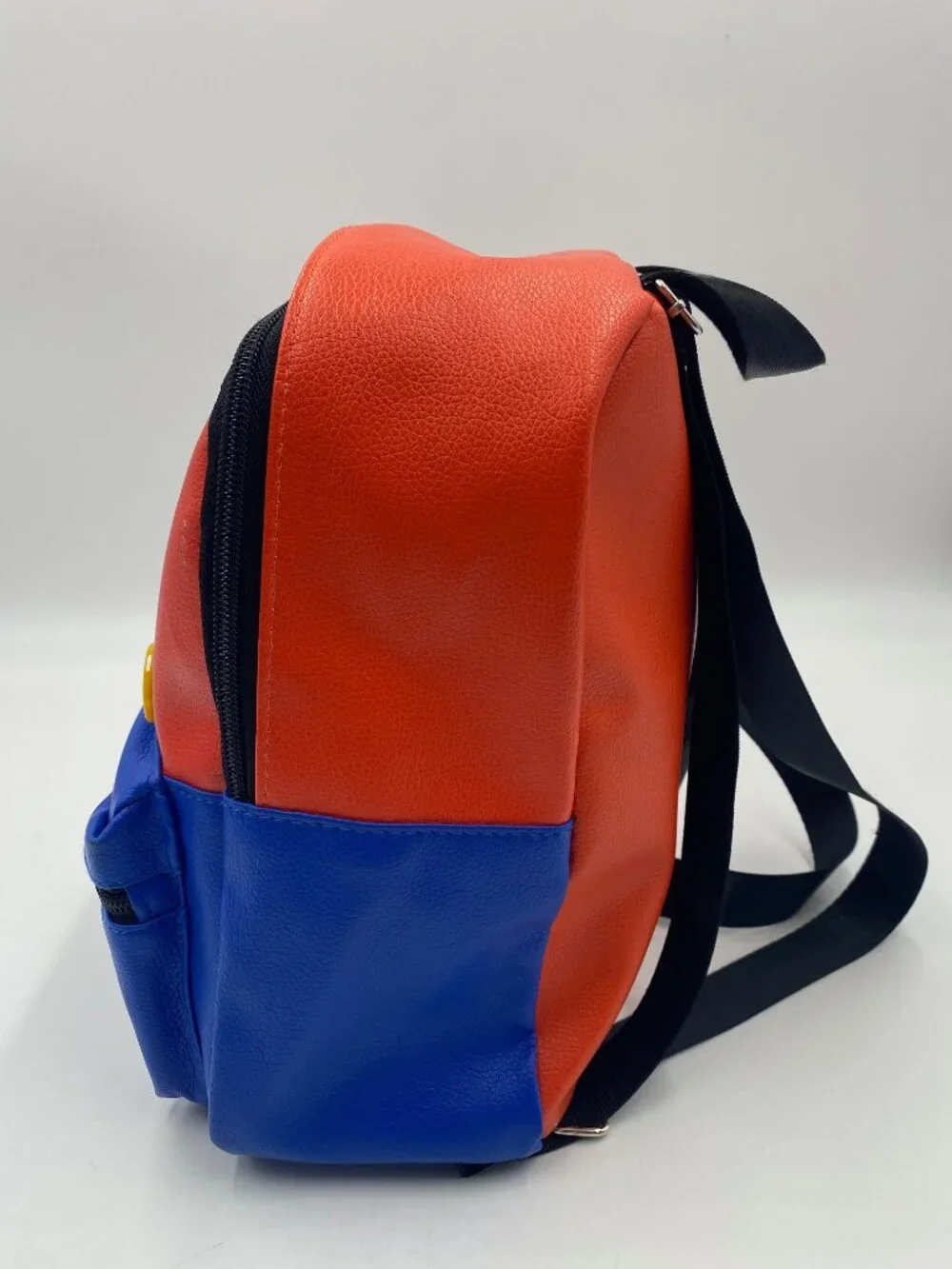 Nintendo Super Mario Bros Overall Mini Faux Leather Backpack Cosplay Theme Park